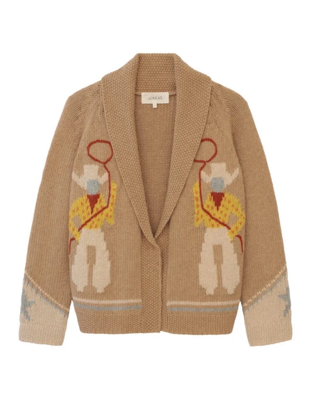 The Great The Cowboy Lodge Cardigan Tobacco Size 1/Small